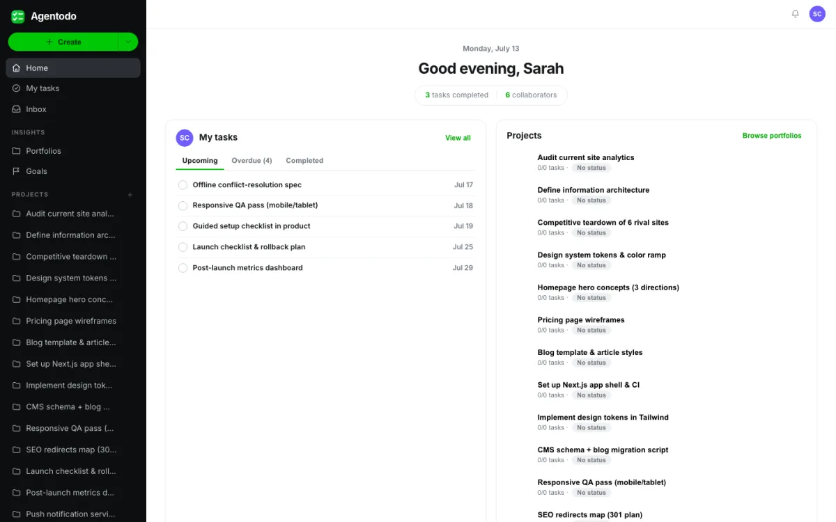 Agentodo — a Cosoul app