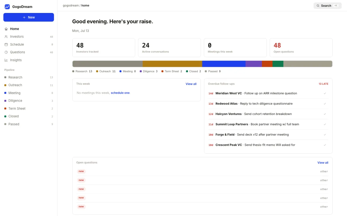 GogoDream — a Cosoul app