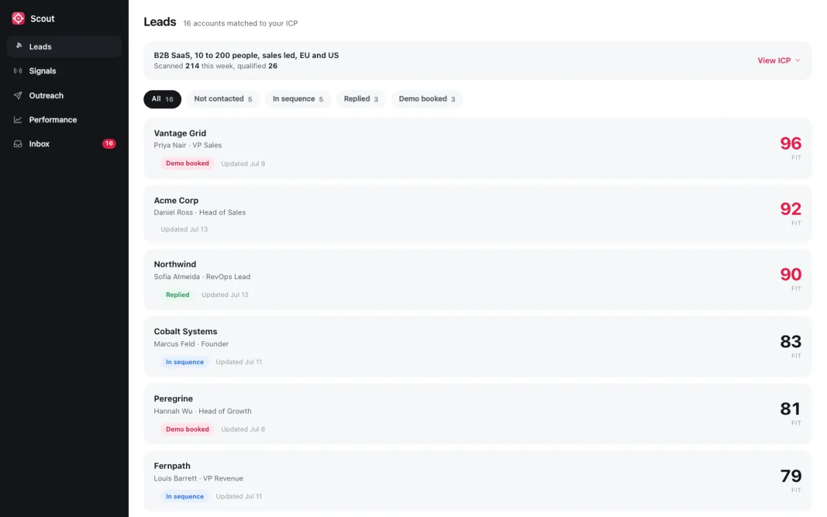 Scout — a Cosoul app
